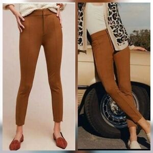Anthropologie Tan Cropped Pants